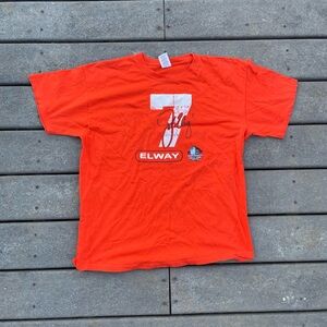 Jerzees Vibrant Orange Graphic Tee